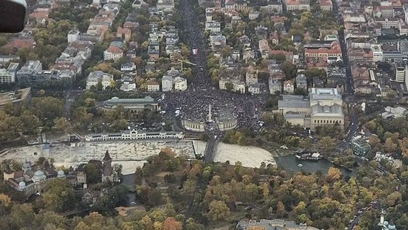 Számítógéppel manipulálták Magyar Péterék ezt a fotót