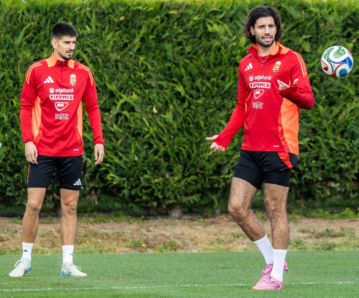 Osváth Attila is együtt készült Szoboszlai Dominikkal a magyar-örmény meccsre