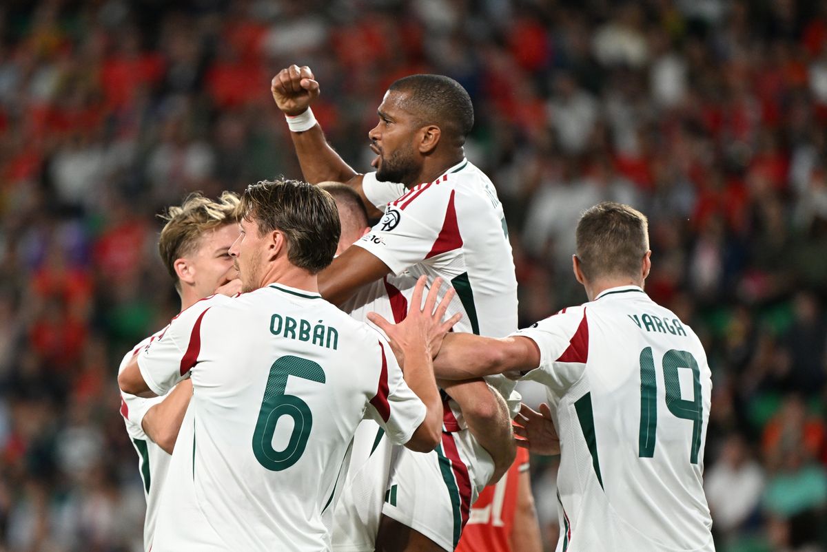 A magyar válogatott döntetlent ünnepelt Portugáliában