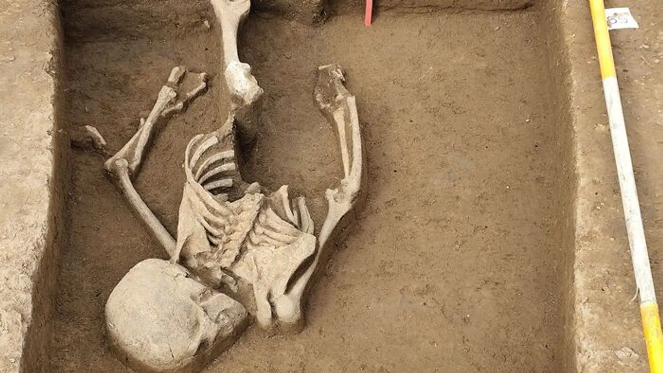 Csontvázra bukkantak Tokajban, furcsa tárgy volt mellette