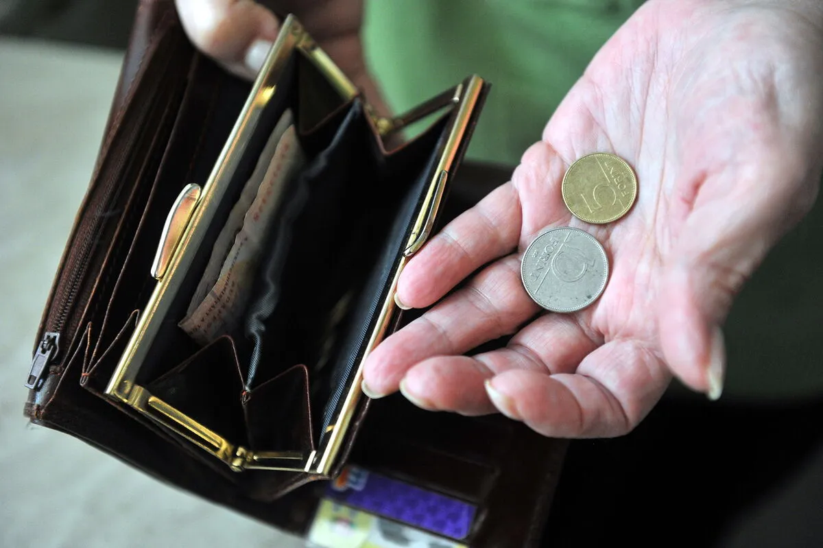 Pénz pénztárca nyugdíj