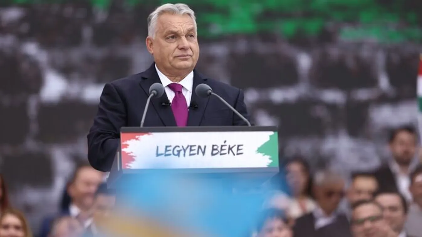 Orbán Viktor: A többség a béke oldalán van!
