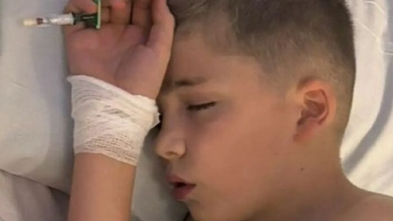 10 éves kisfiú így győzte le a halálos kórt