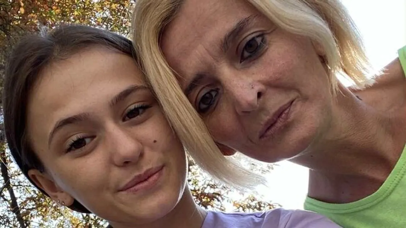 Így küzd Evelin az agydaganattal, lányai fogják a kezét