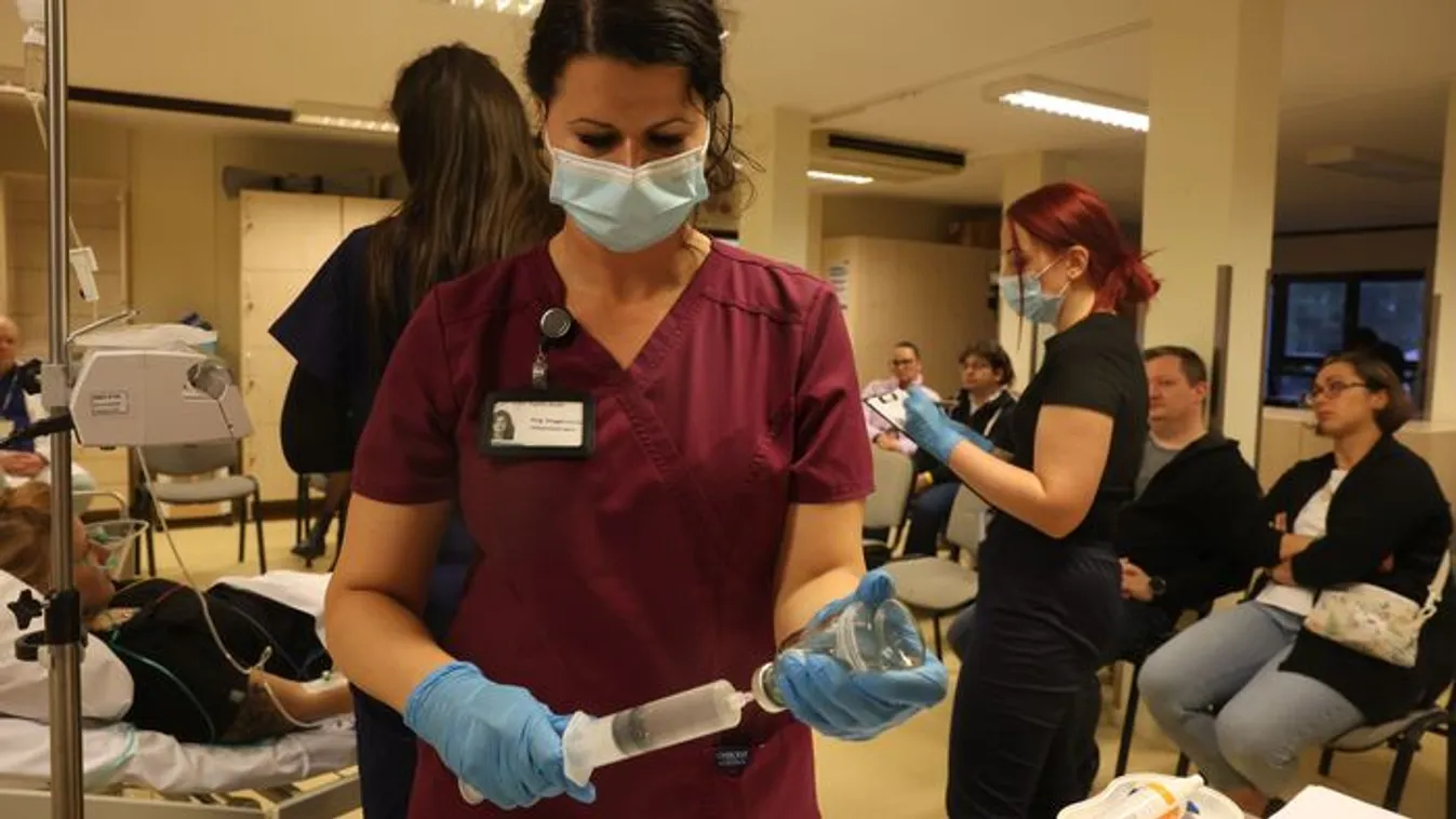 Élőben mentették a sztrókos beteget