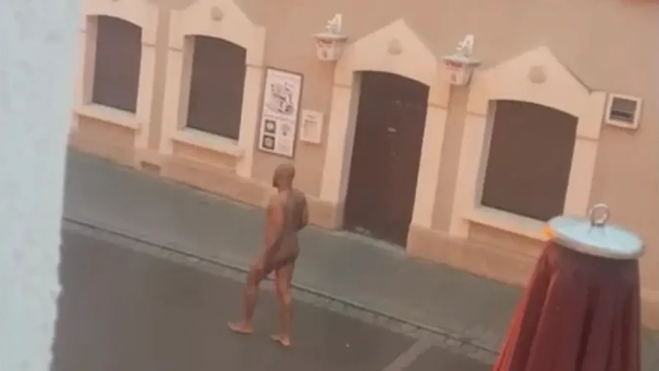 Meztelen migráns okozott pánikot egy német kisvárosban