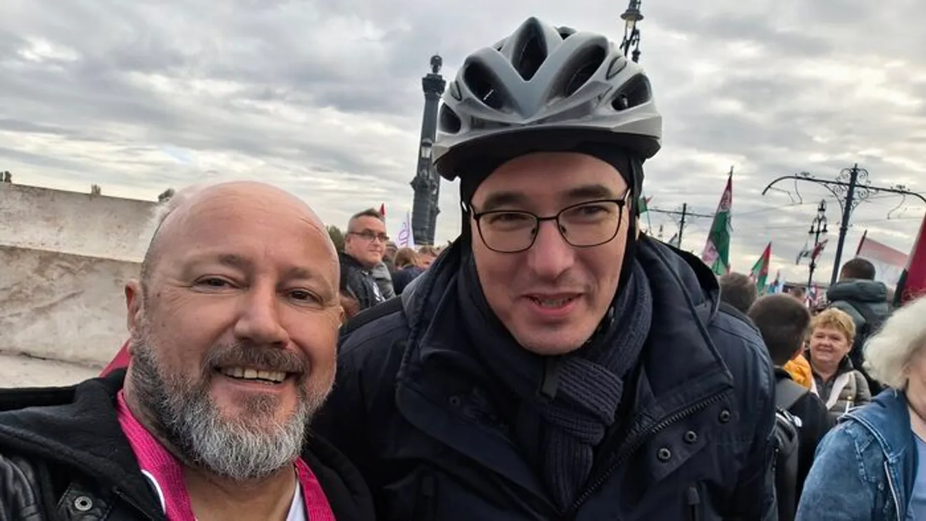 Karácsony Gergelyt lefotózták a Békemeneten