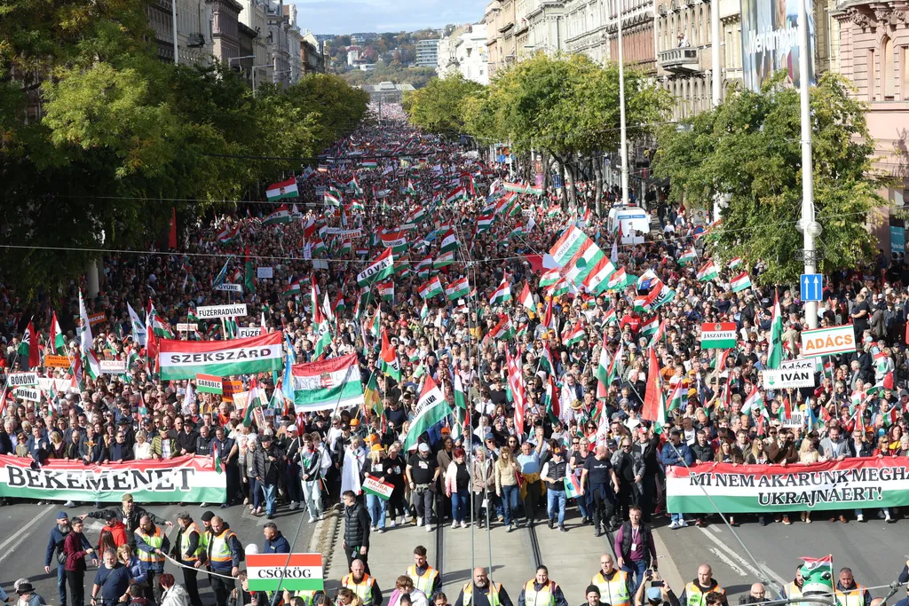  2025. októbet 23., békemenet 