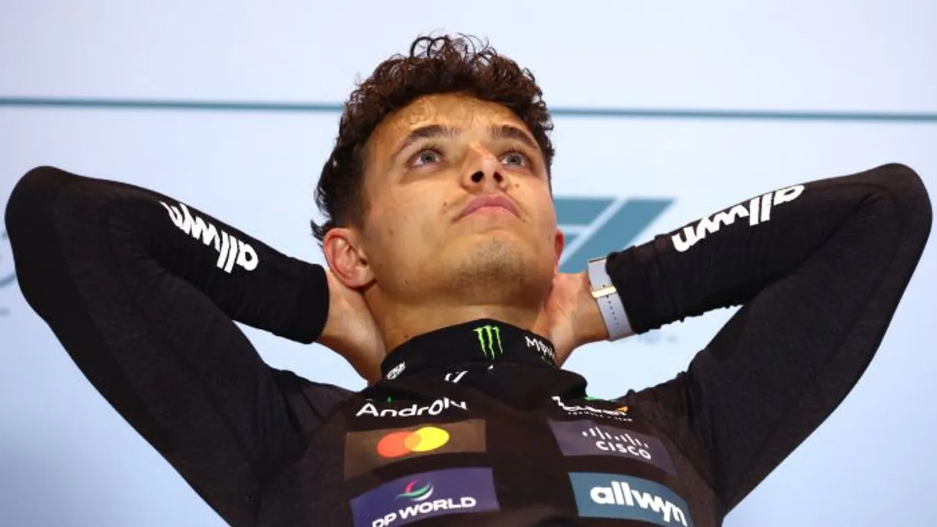 Mindenki lélegzetét Lando Norris barátnője