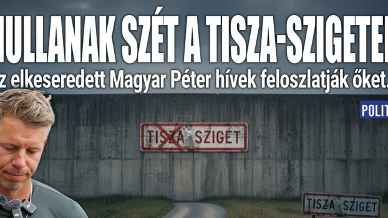 Hullanak szét a Tisza-szigetek