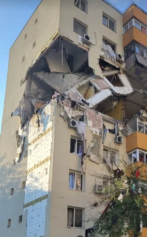 Robbanás Bukarestben