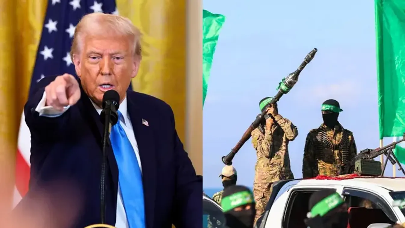 Donald Trump: Fegyverletételre kényszerítjük a Hamászt!