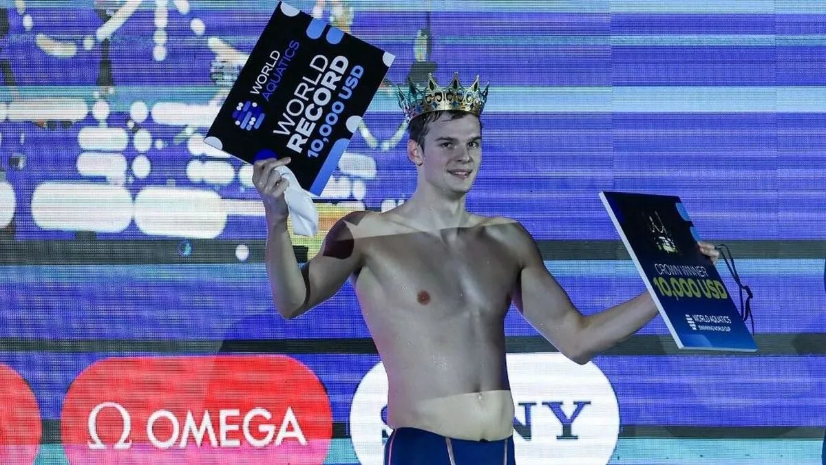Kós Hubert 100 méteres hátúszásban verhetetlen volt, világcsúcsot ért el