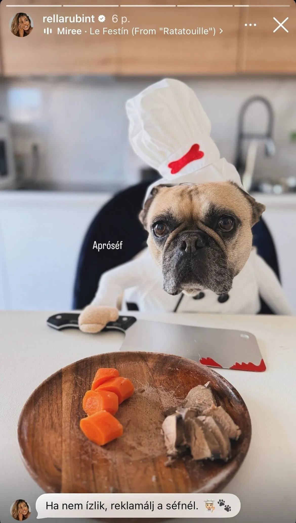 Rubint Rella kiskutyája