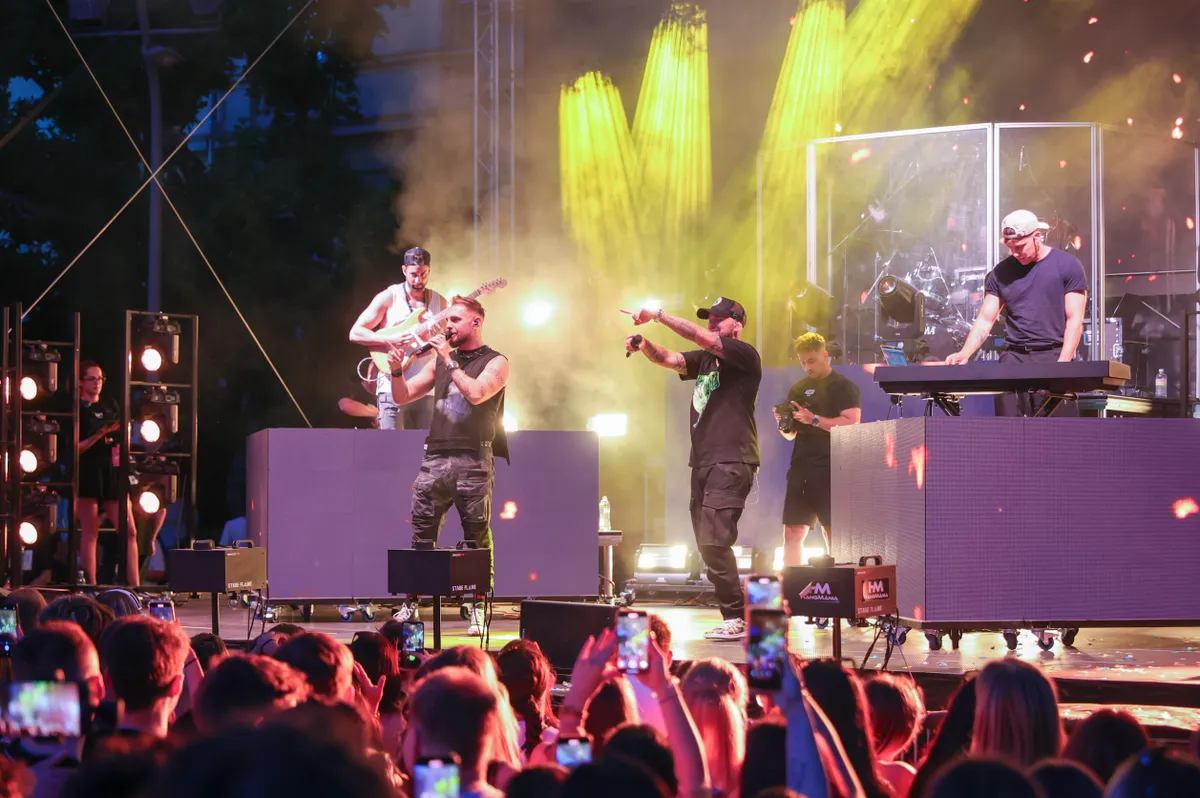 BSW koncert pillanat