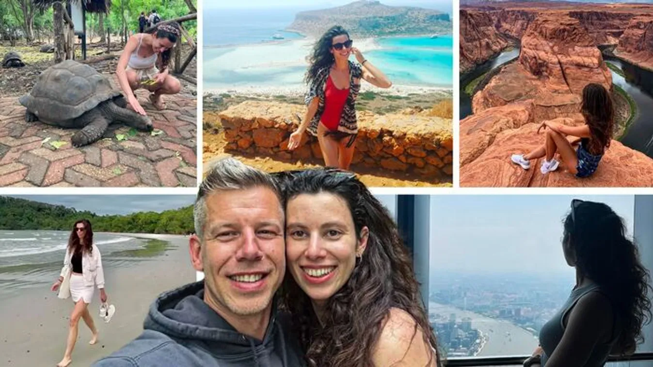 Magyar Péter élettársa halmozza a luxusnyaralásokat!