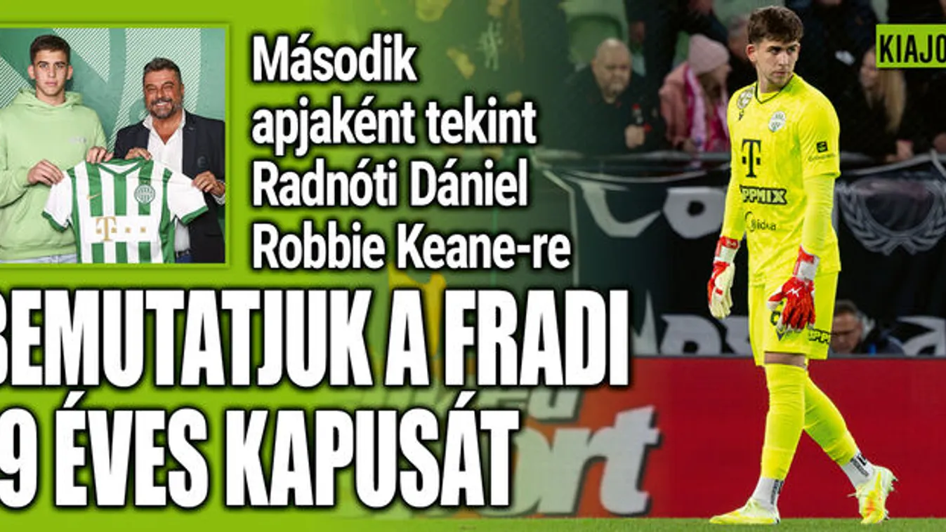 Még húsz éves sincs, bemutatjuk a Fradi új kapusát