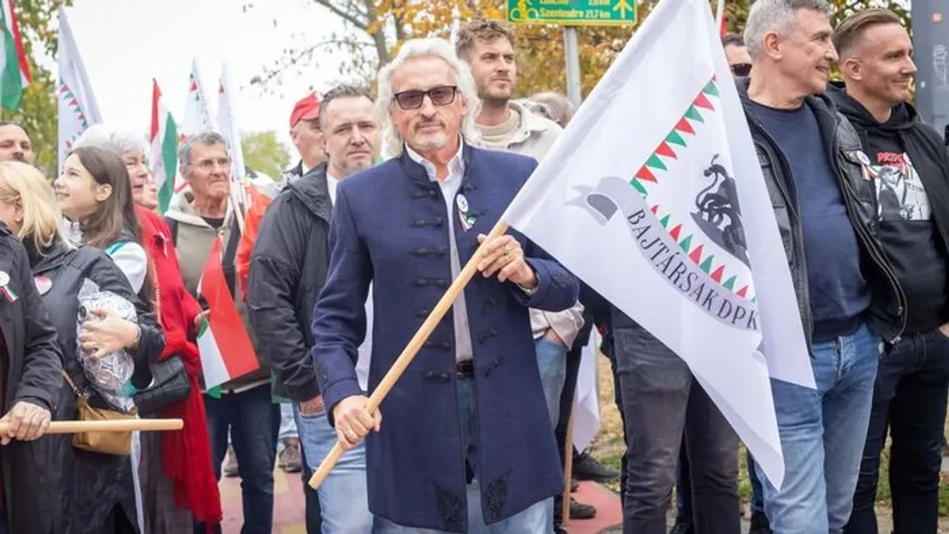 Sasvári Sándor is üzent a Békemenetről