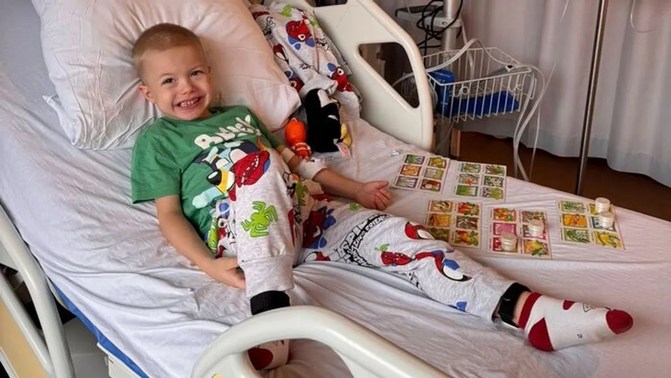 Kegyetlen kórral küzd a kis Beni: Néha összeszorul a torkunk