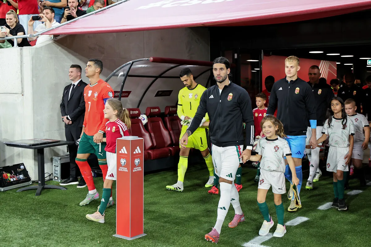 Cristiano Ronaldo a magyarok elleni két selejtezőn 3 gólt is szerzett