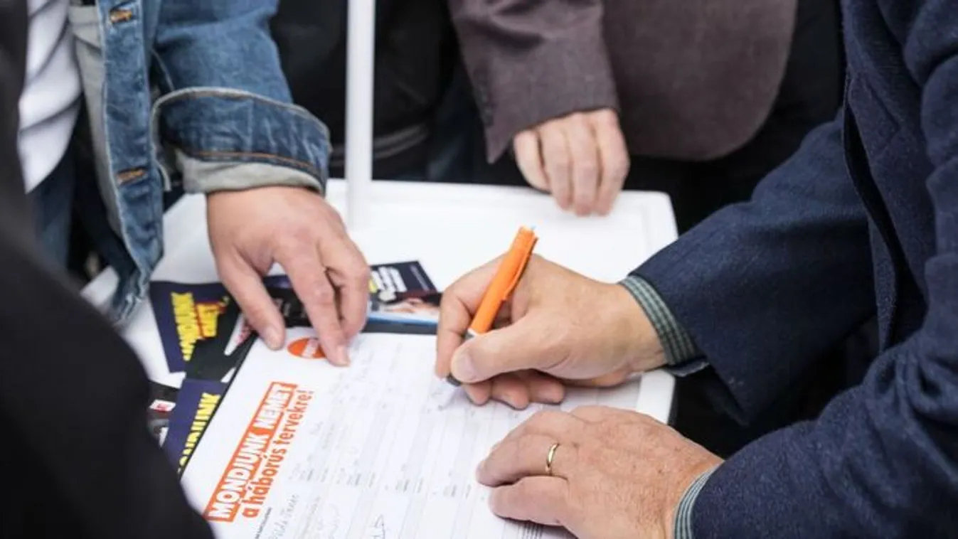 Aláírásgyűjtés: Ne engedjük, hogy Brüsszel háborúba vigyen