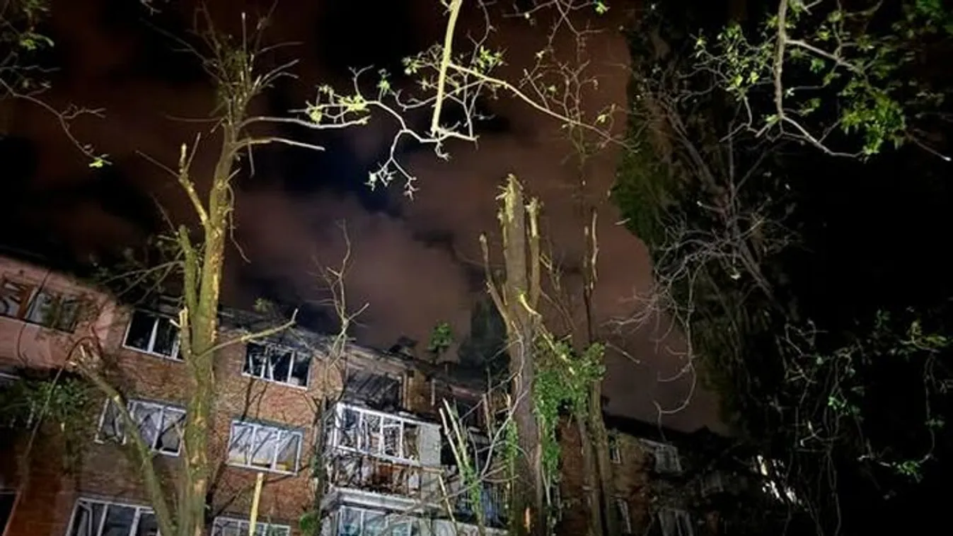 Hatalmas orosz dróntámadás Ukrajna ellen