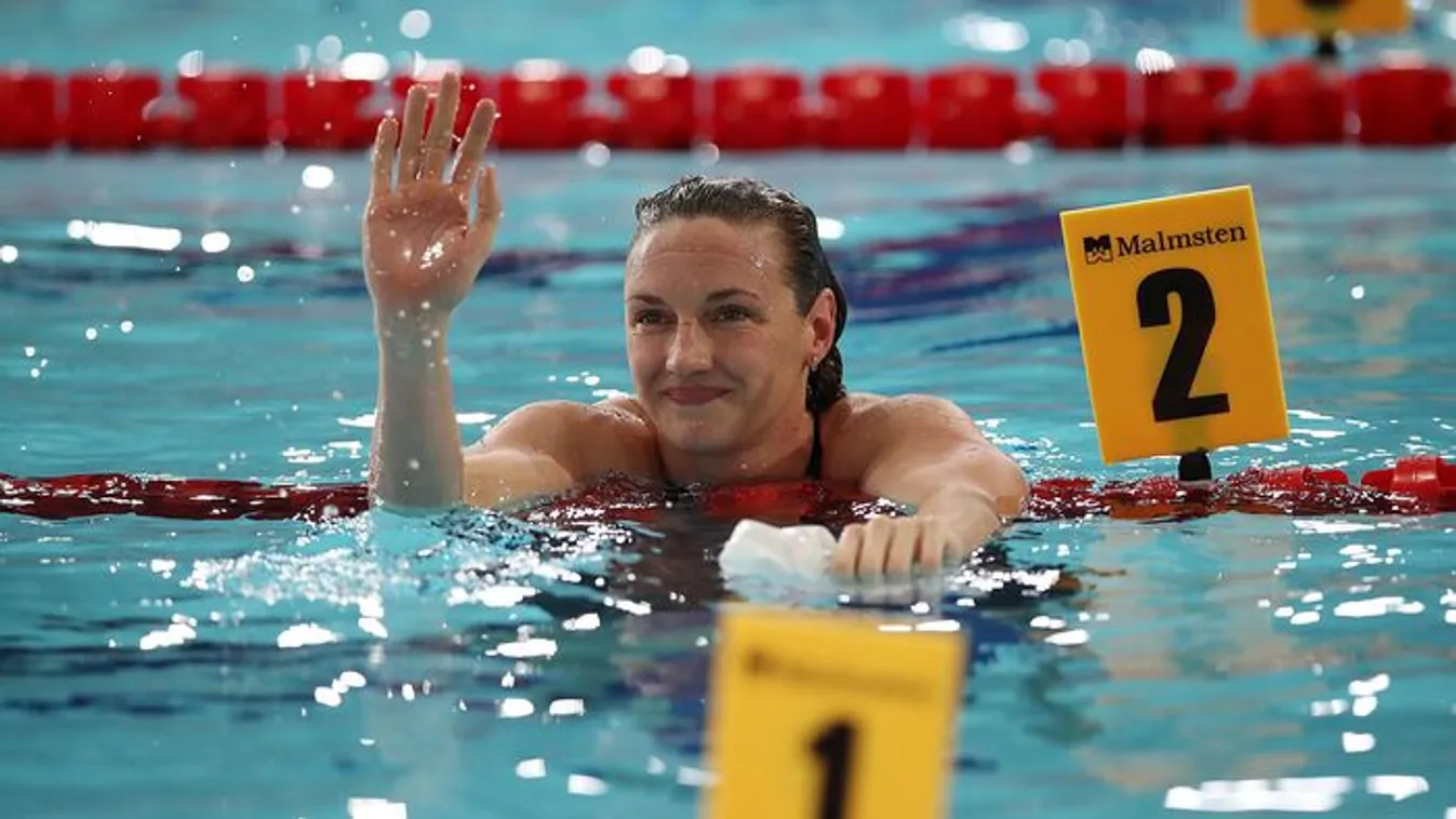 Megszületett Hosszú Katinka kislánya