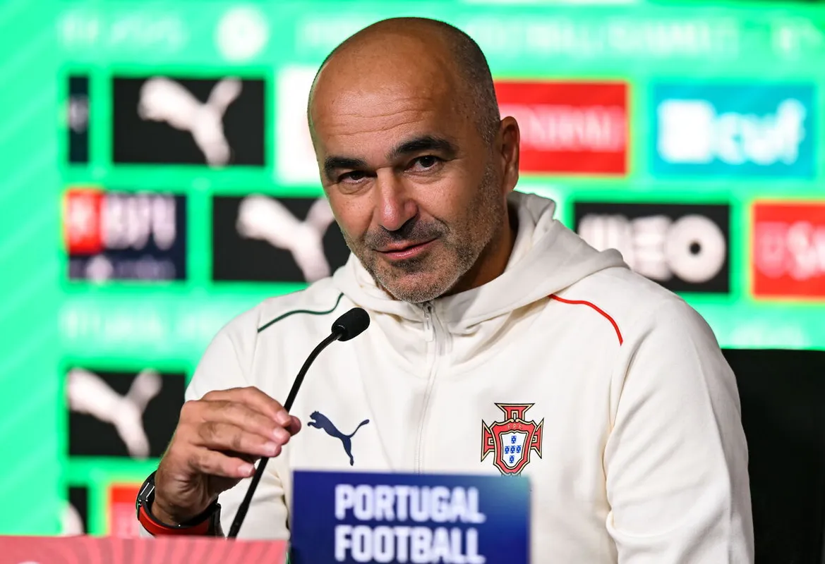 Roberto Martinez a keddi portugál-magyar meccs előtt sajtótájékoztatót tartott