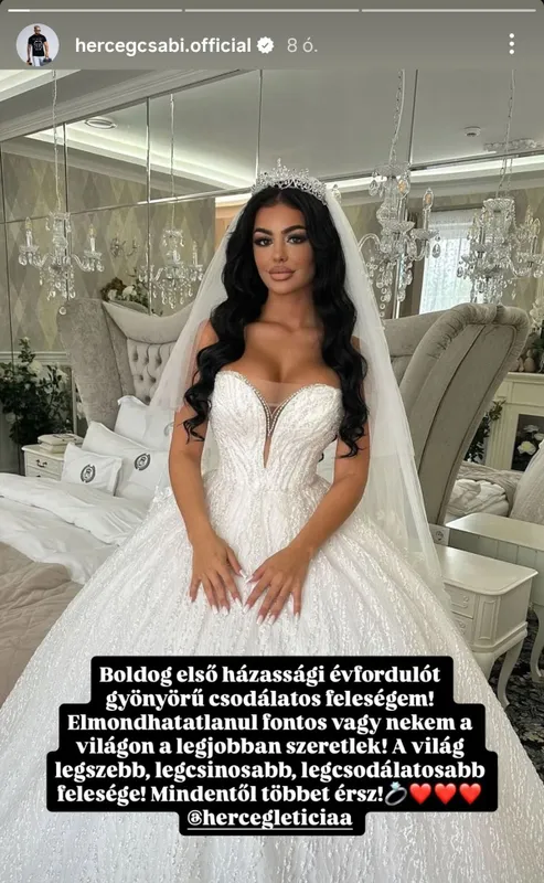 Herceg Csaba felesége, Herceg Leti