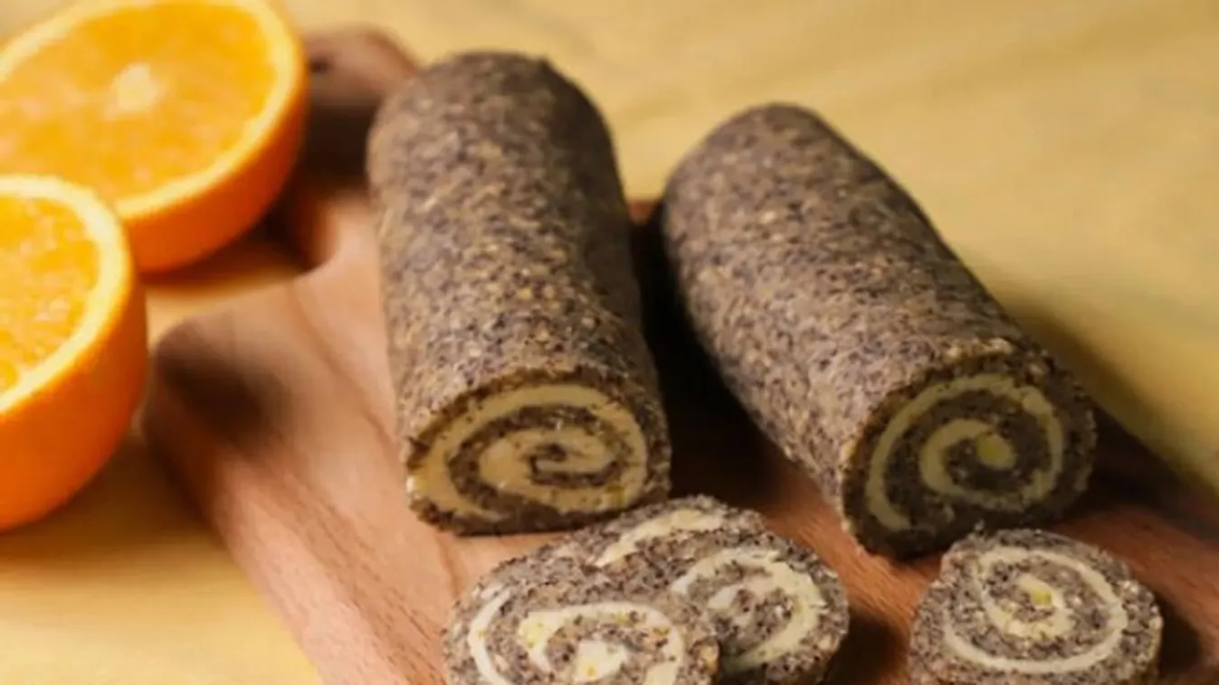 Mennyei narancsos-mákos keksztekercs, ennek te sem tudsz ellenállni