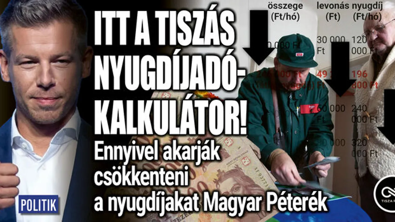 Itt a tiszás nyugdíjadó-kalkulátor!