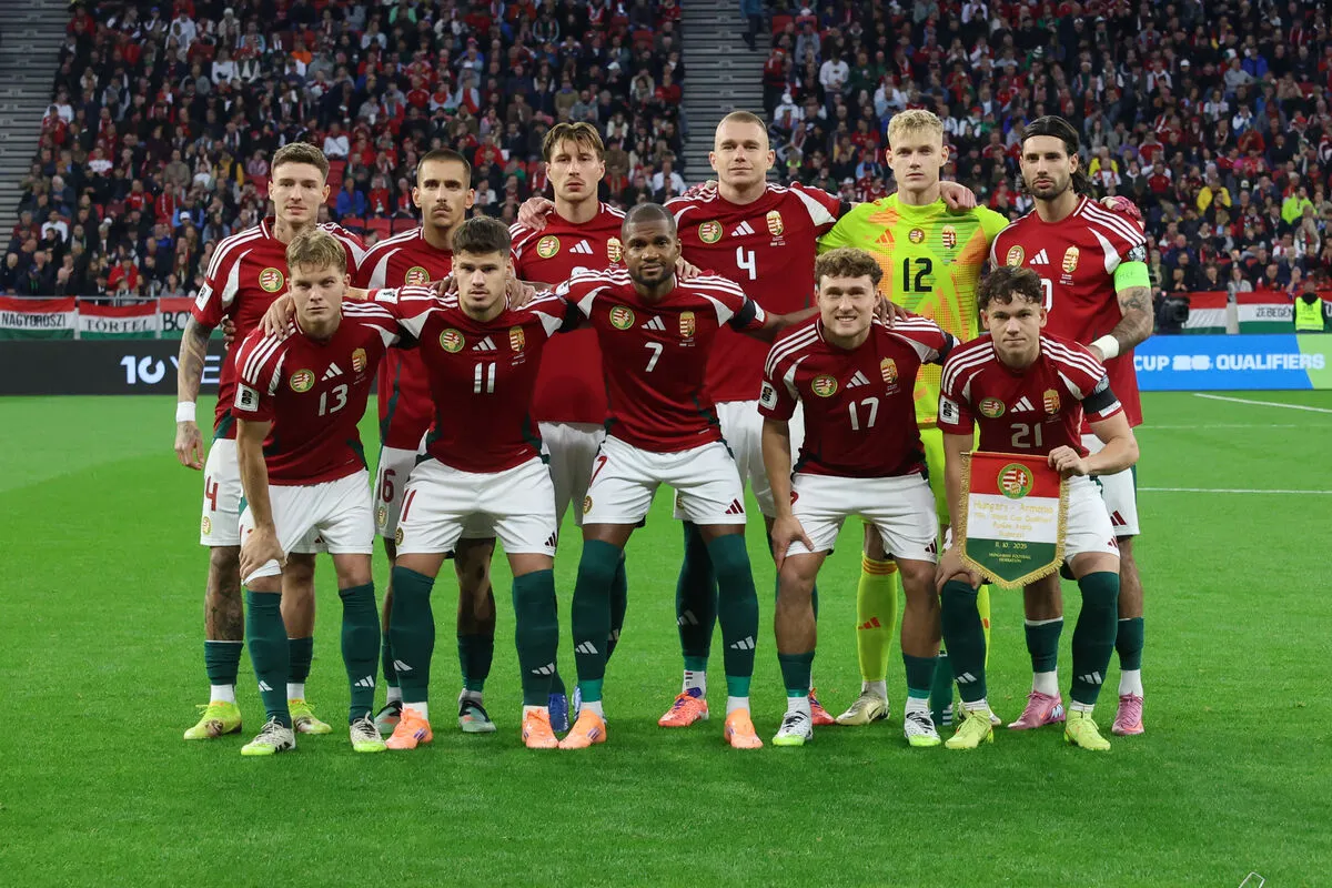 Kezdőcsapatunk a Magyarország-Örményország meccsre