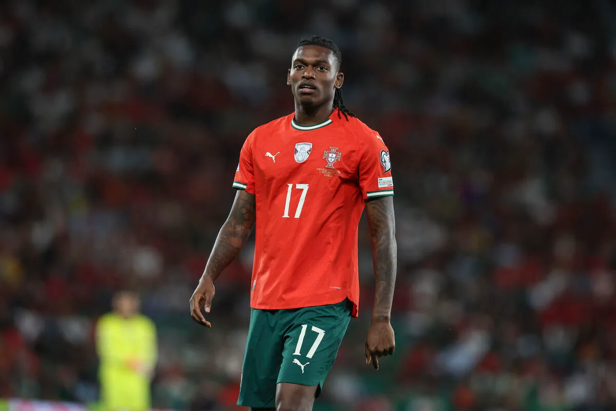 Rafael Leao biztosan kihagyja a Portugália-Magyarország vb-selejtezős mérkőzést