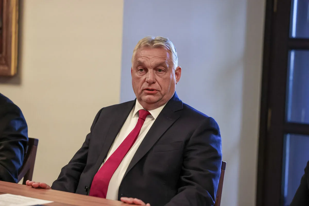 Numan Kurtulmus - Viktor Orban meeting in Budapest