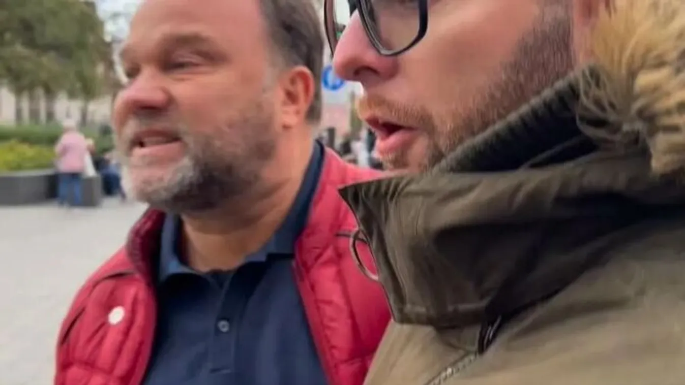 Nem vicces: Aranyosi Péter rátámadt egy riporterre – Videó