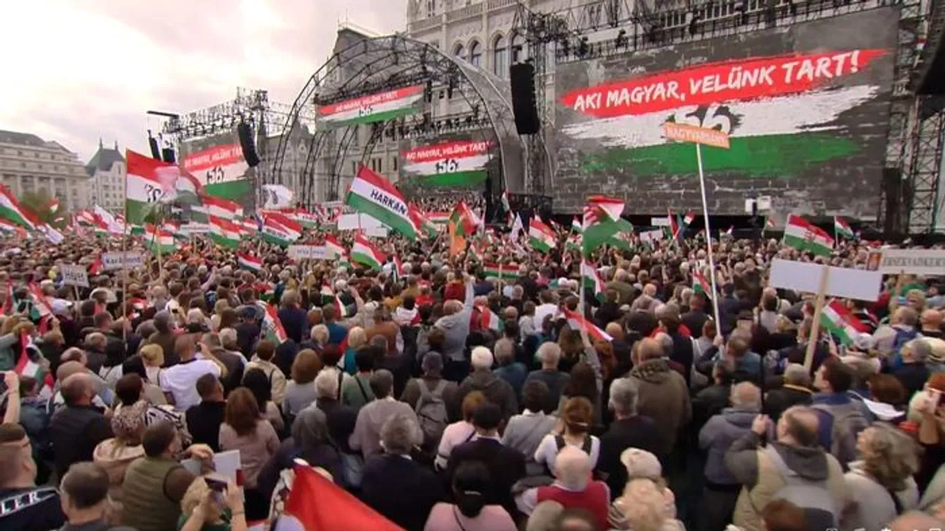 Orbán Viktor: Ez már az űrből is látszik