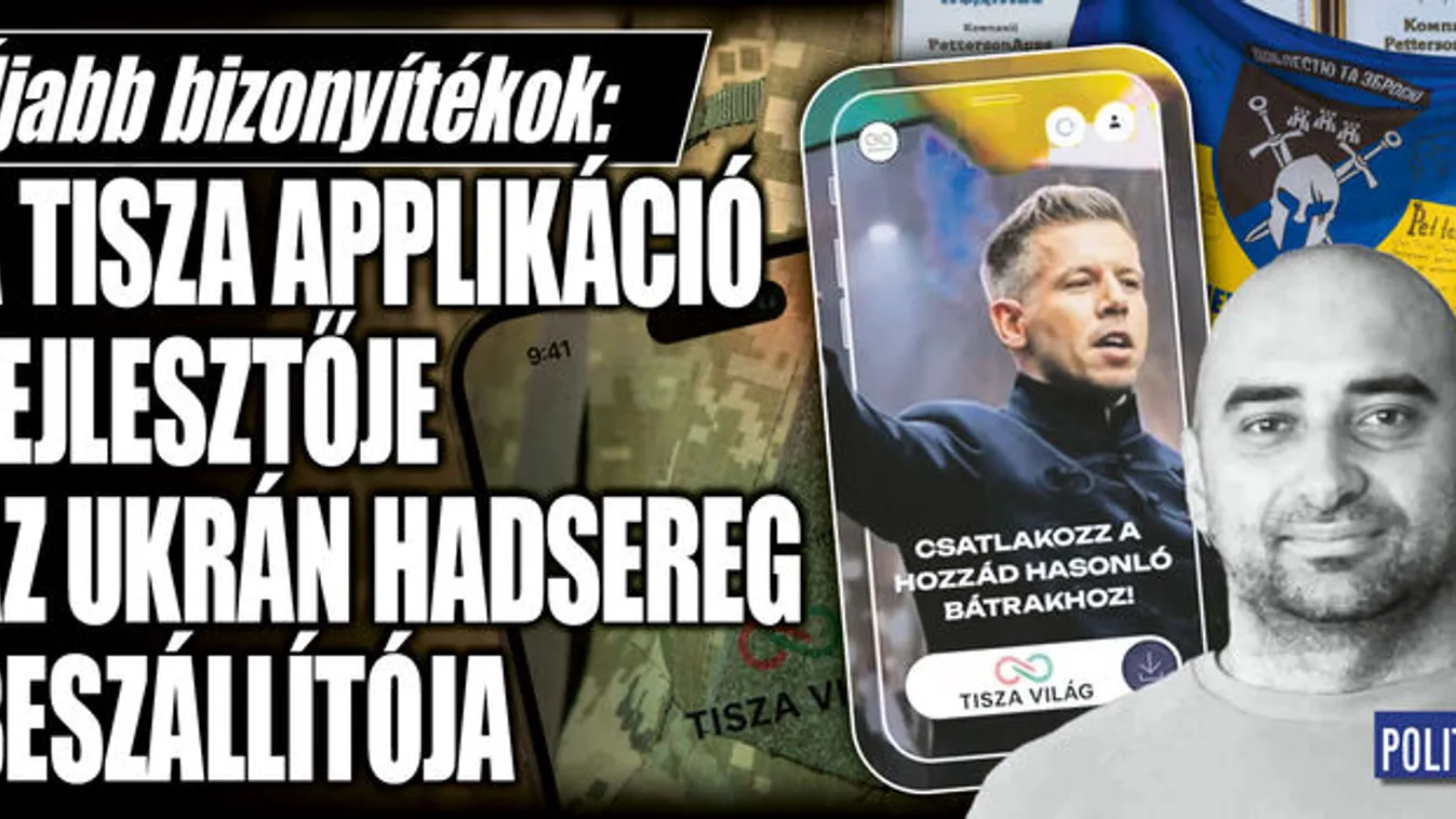 A Tisza Párt informatikusa  az ukrán hadsereg beszállítója