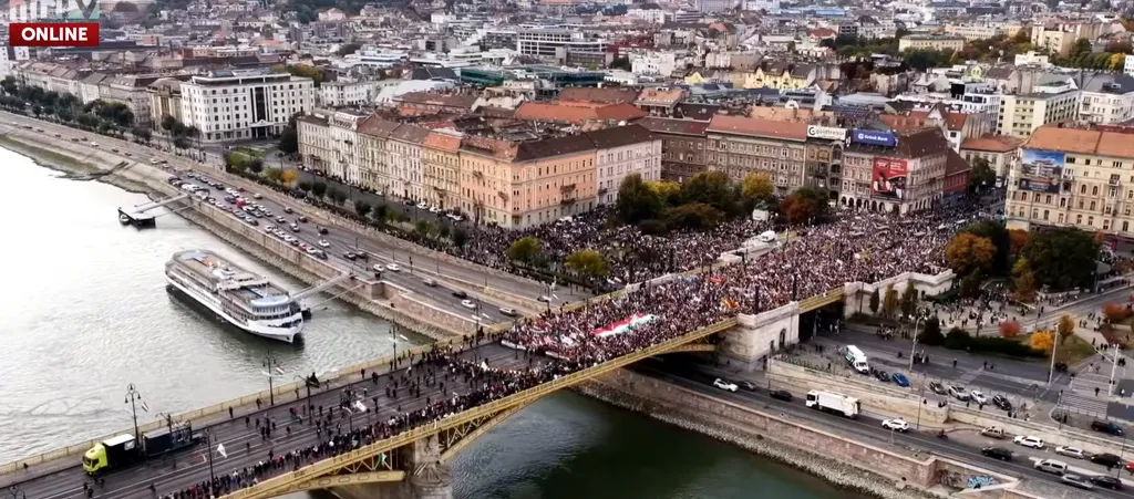  2025. októbet 23., békemenet 