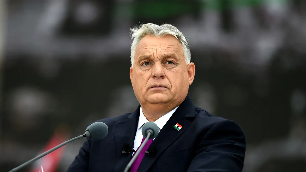 The 11th Peace March Of The Hungarian Fidesz Party, After The Call Of Viktor Orban On The Memorial Day Of The 1956 Hungarian Revolution