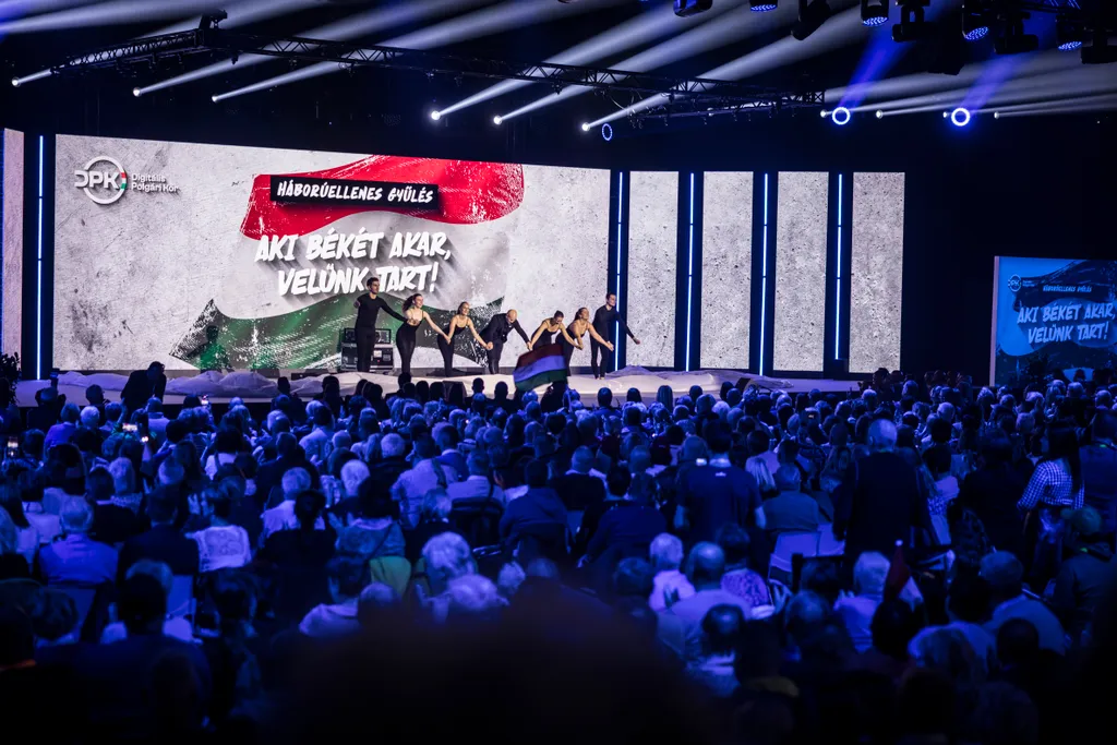 DPK Háborúellenes gyűlés, Győr, 2025. 11. 15.