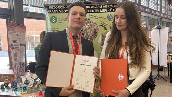 Arany kinyerésére fejlesztett ki aerogélt a debreceni diák