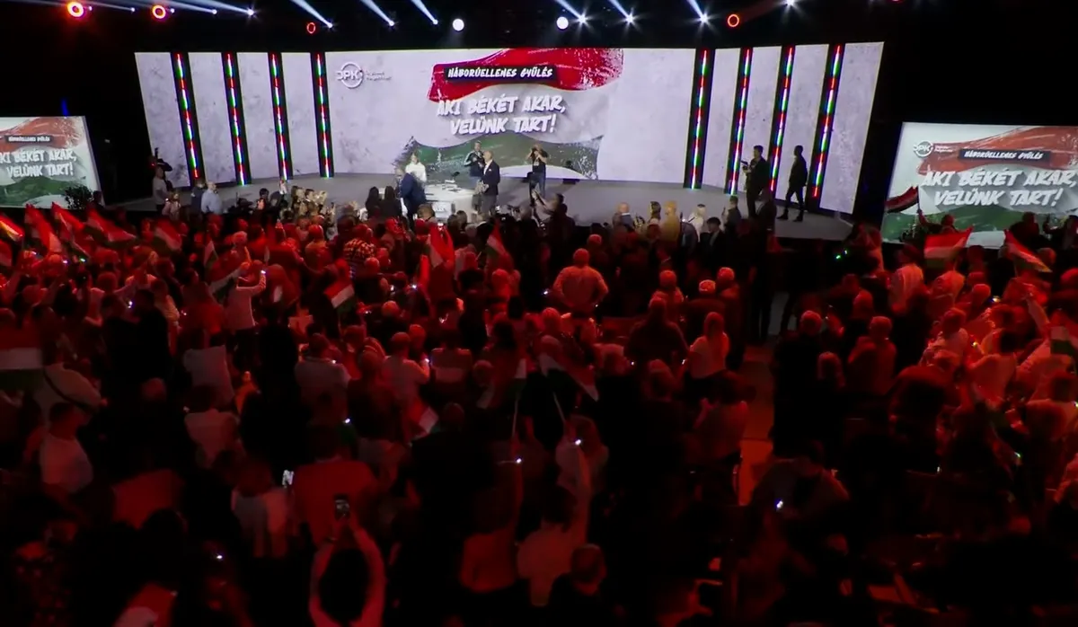 DPK Háborúellenes gyűlés, Győr, 2025. 11. 15. orbán viktor