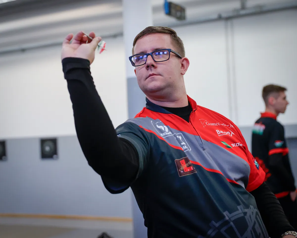 Kovács Patrik dartsos
