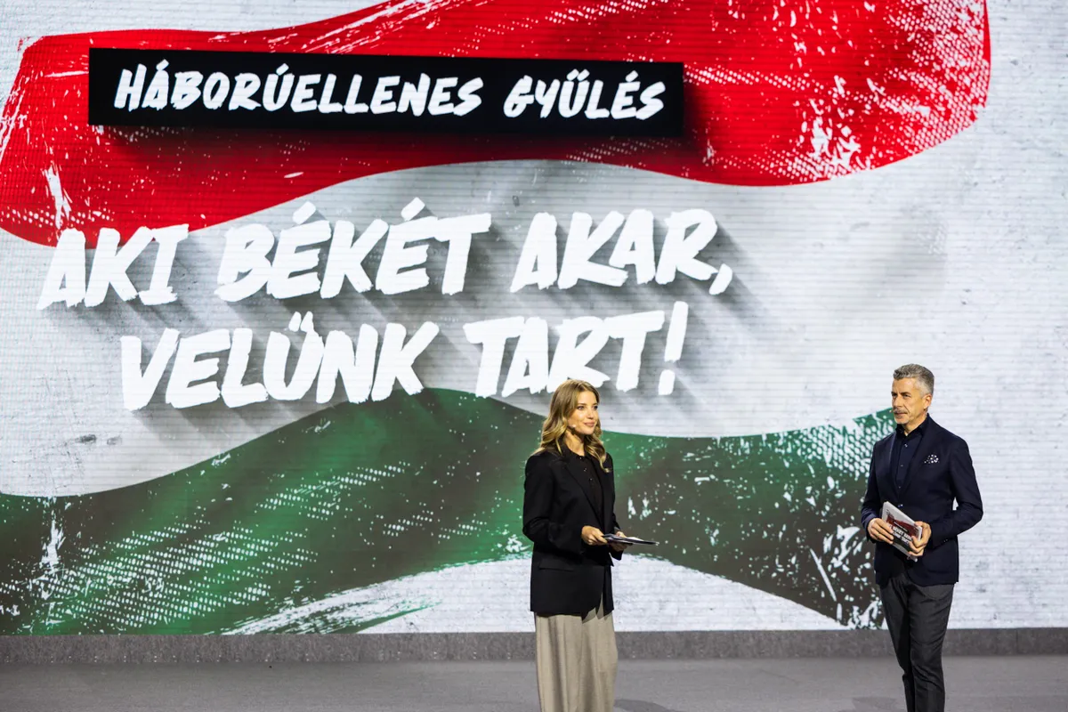 Háborúellenes Gyűlés, Nyíregyháza, 2025. 11. 29.
Rákay Philip és szabó zsófi