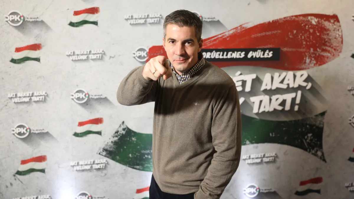 Háborúellenes Gyűlés, Nyíregyháza, 2025. 11. 29.
kocsis máté