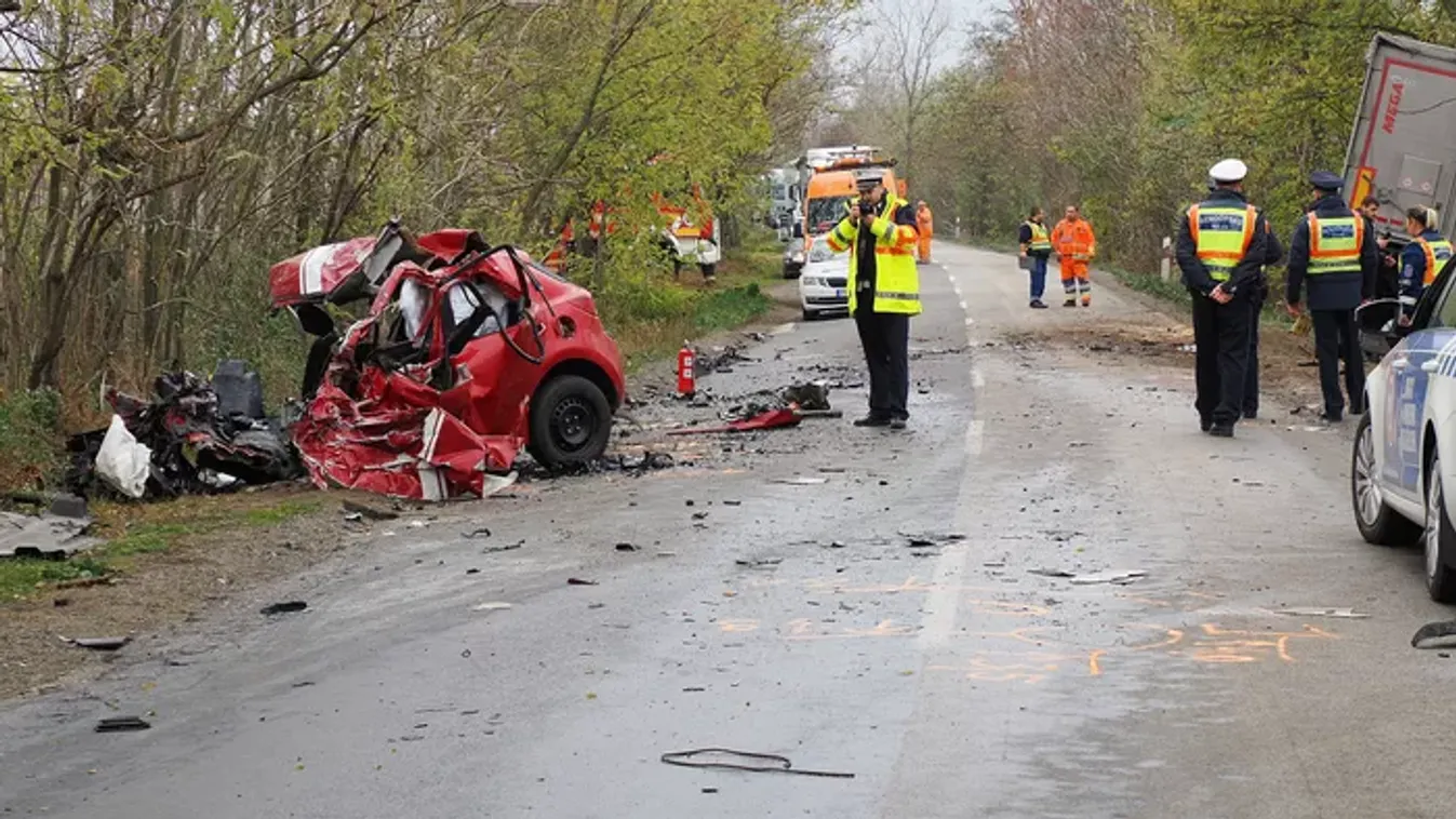Most jött: halálos baleset történt a magyar főúton