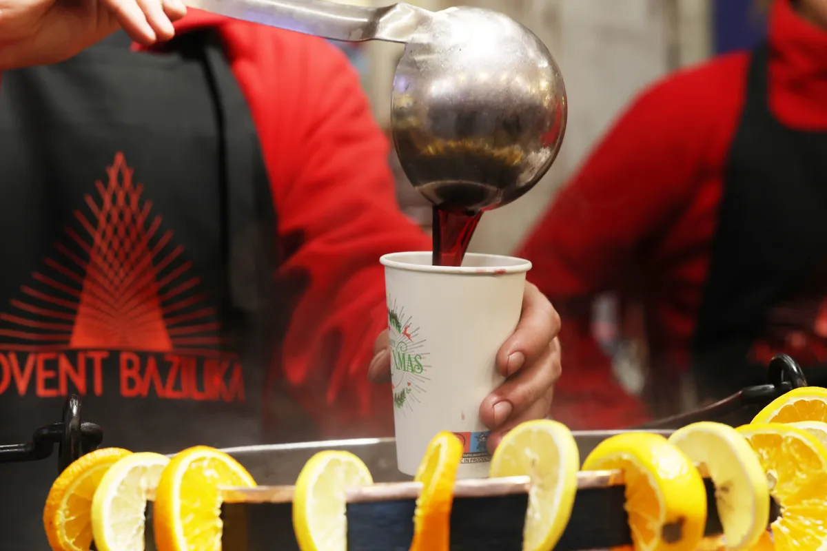 Forralt bort mér ki egy árus az egyik karácsonyi vásáron.