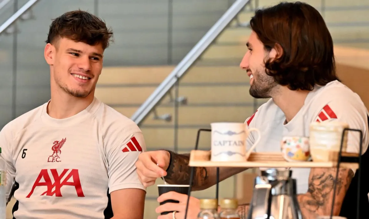 Szoboszlai Dominik és a szülinapos Kerkez Milos