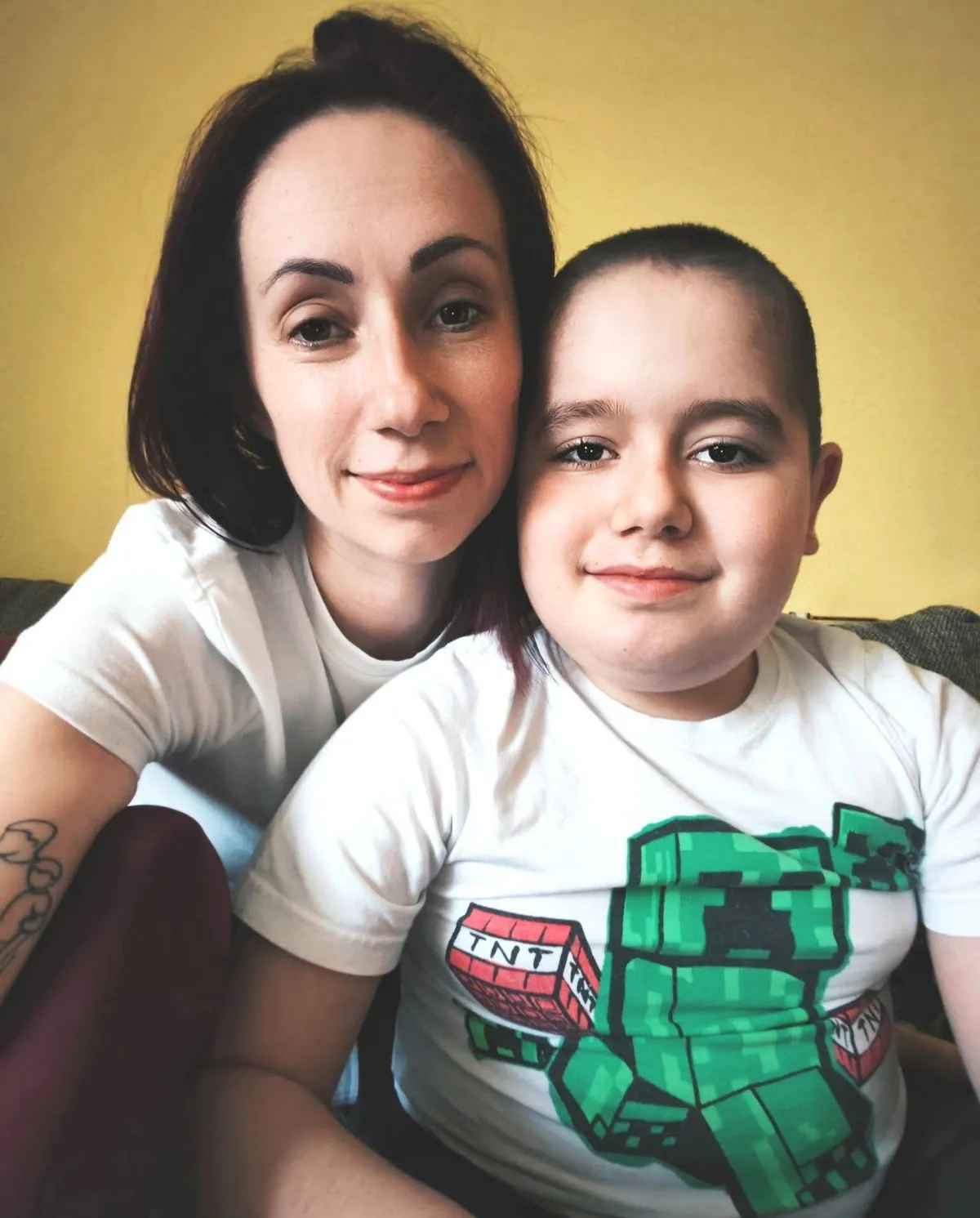 Duchenne-es Ádi és édesanyja, Viktória