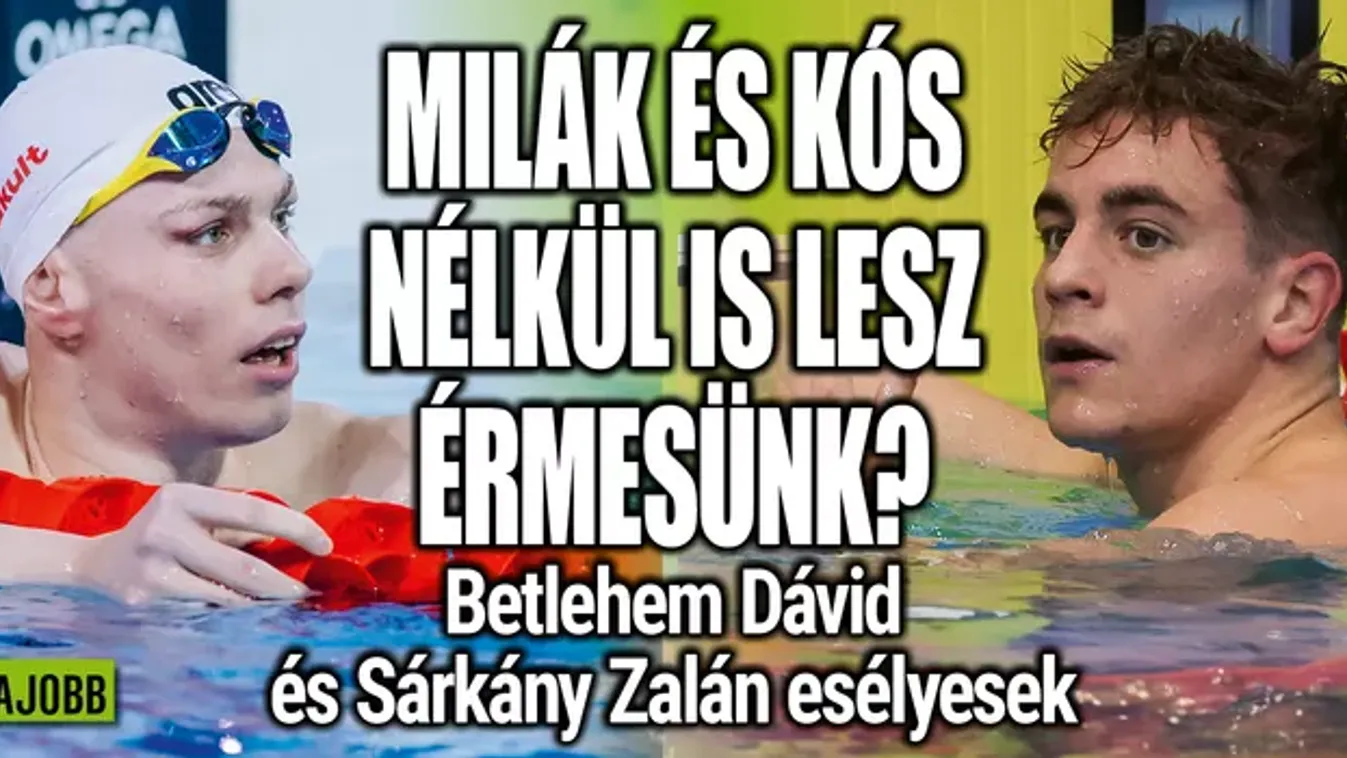 Rövid pályás úszó Eb: Milák és Kós nélkül is lesz érmesünk?